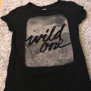 Ralph Lauren Denim & Supply | black graphic tee XS
